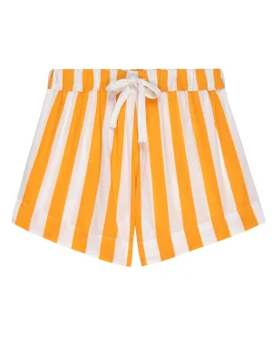 The Bonfire Short. -- Mango Stripe