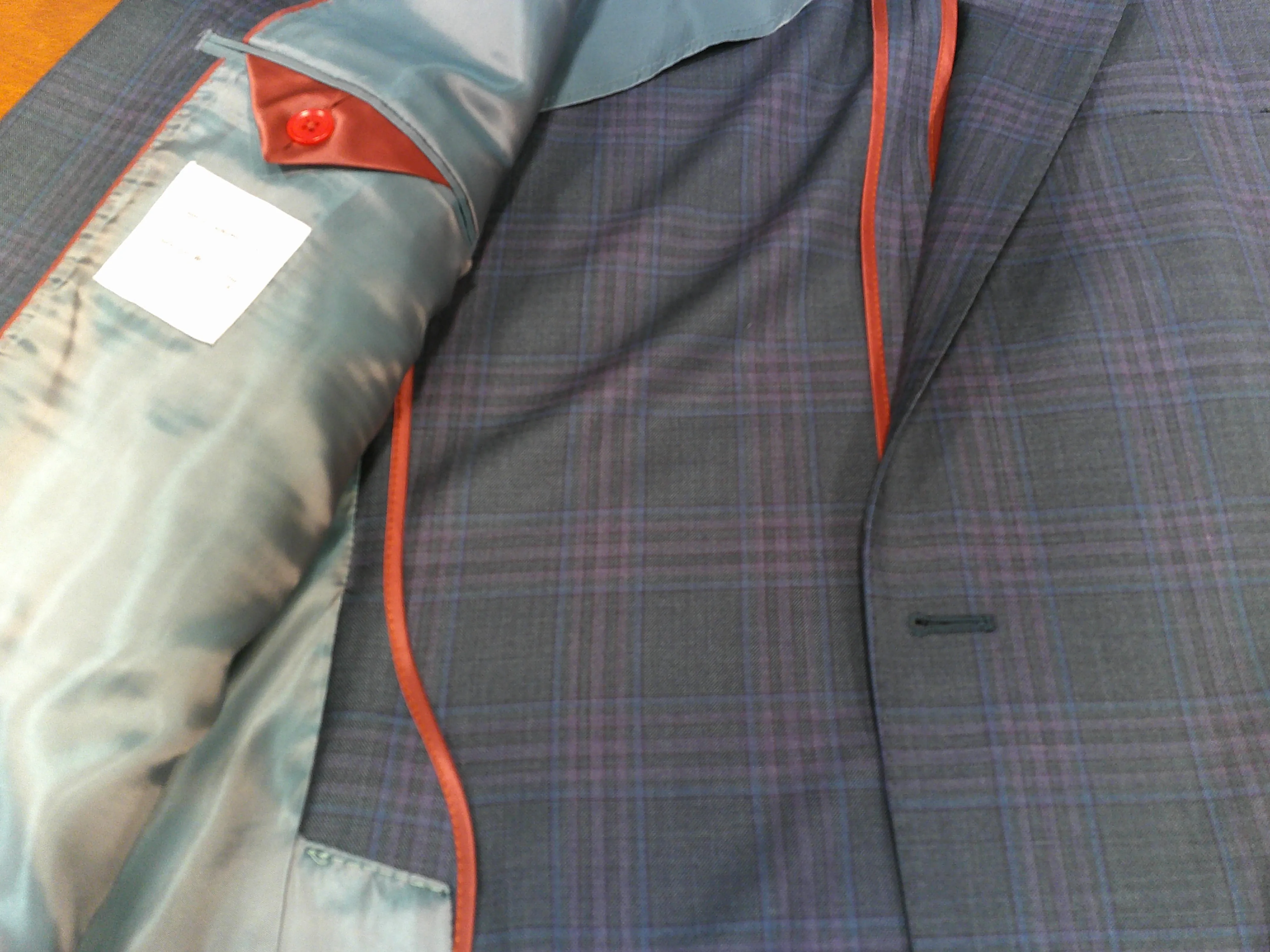 Tony The Tailor Evergreen/Jewel Plaid Jacket