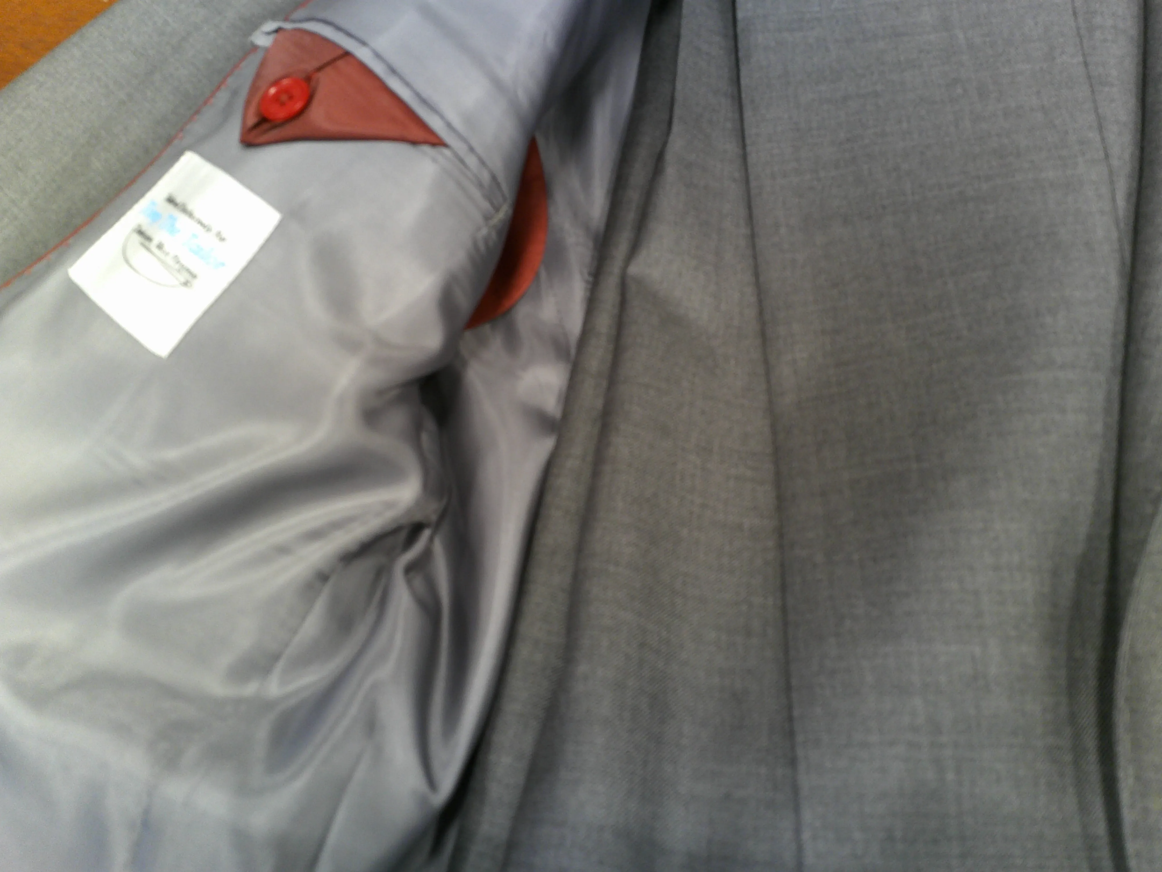 Tony The Tailor Light Grey Suit