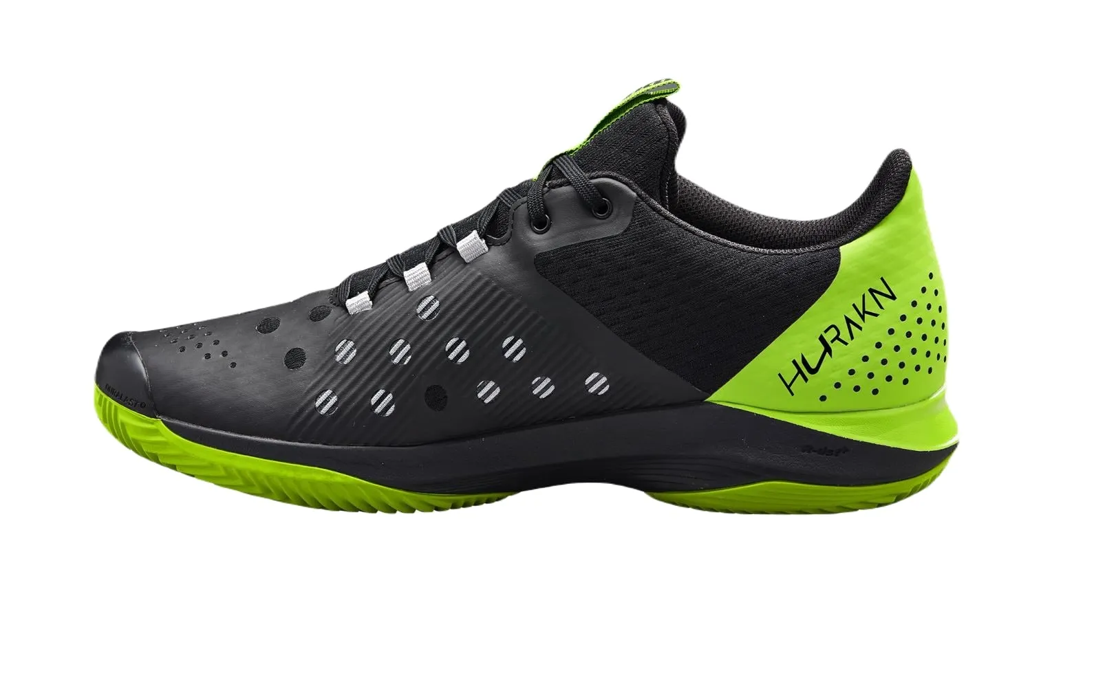 Wilson Hurakn Padel Shoes (Black/Jasmine Green)