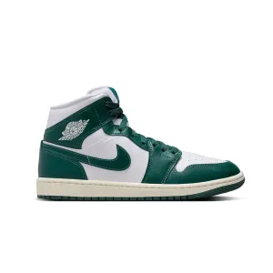 WOMEN'S AIR JORDAN 1 MID OXIDIZED GREEN