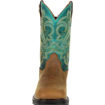 Women's Georgia GB00386 Carbo-Tec LT Steel Toe Waterproof Pull-On Work Boot (SHOP IN-STORE TOO)