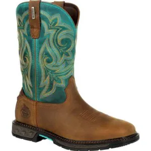 Women's Georgia GB00386 Carbo-Tec LT Steel Toe Waterproof Pull-On Work Boot (SHOP IN-STORE TOO)