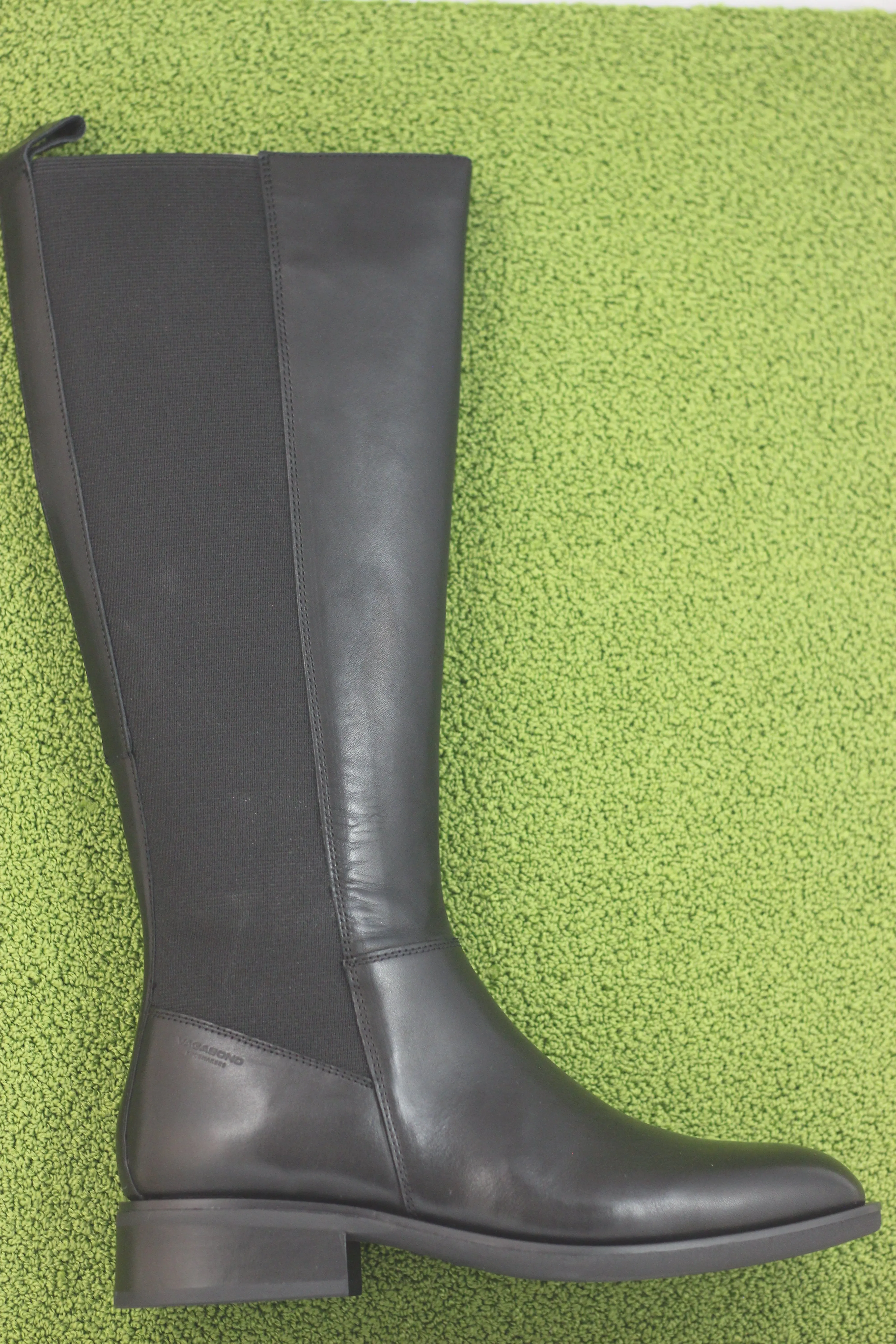 Womens Sheila Tall Boot - Black Leather