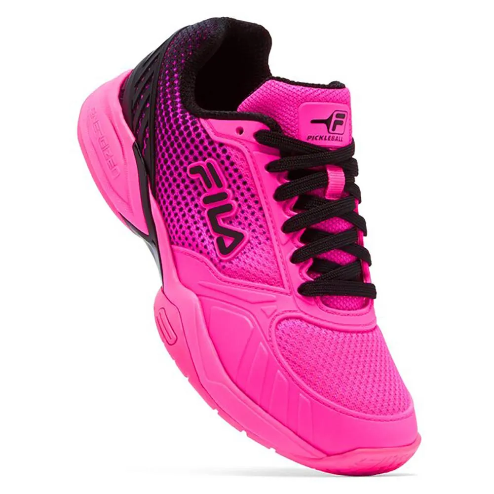 Women's Volley Zone Pickleball Shoes Knockout Pink and Black