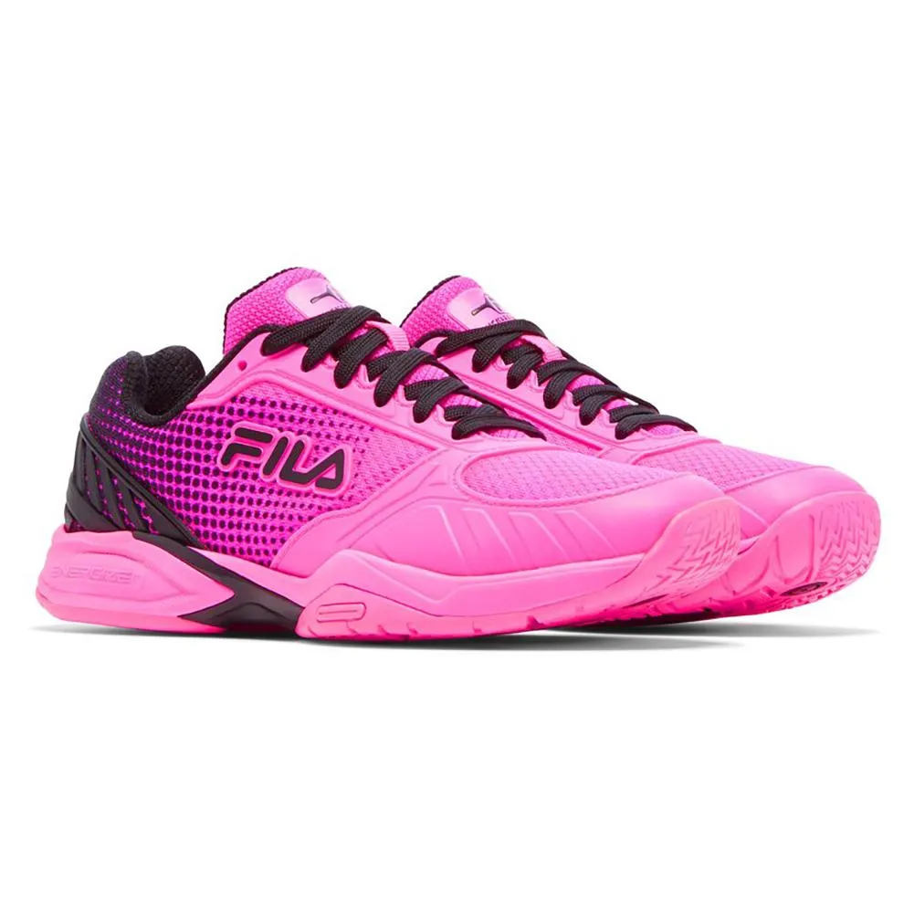 Women's Volley Zone Pickleball Shoes Knockout Pink and Black