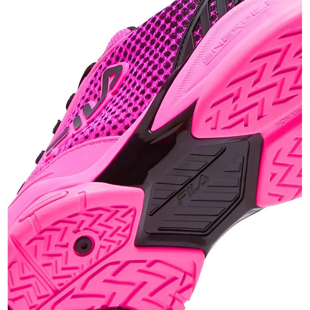 Women's Volley Zone Pickleball Shoes Knockout Pink and Black
