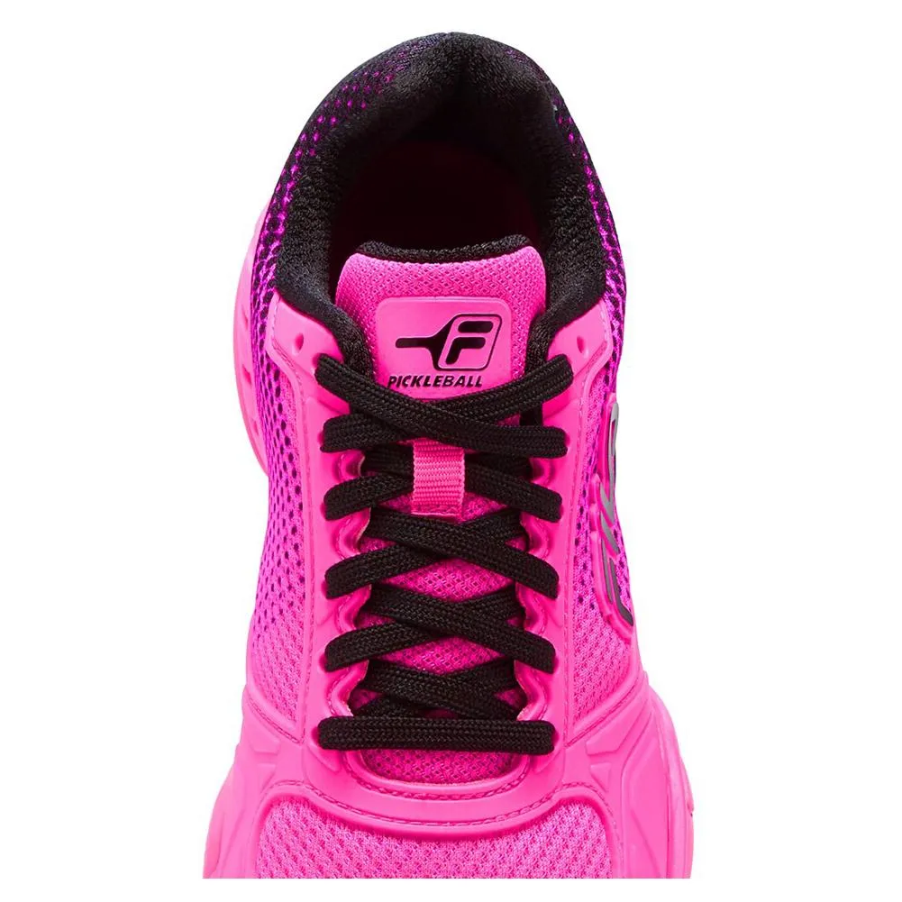 Women's Volley Zone Pickleball Shoes Knockout Pink and Black