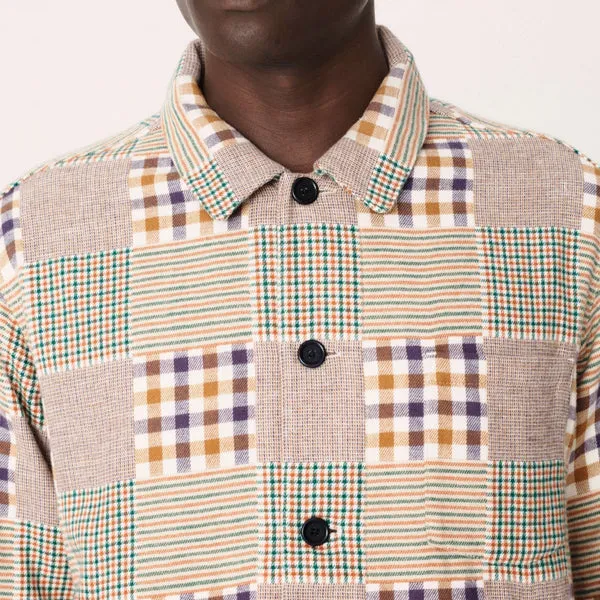 Ymc Bowling Cotton Flannel Check Shirt - Multi
