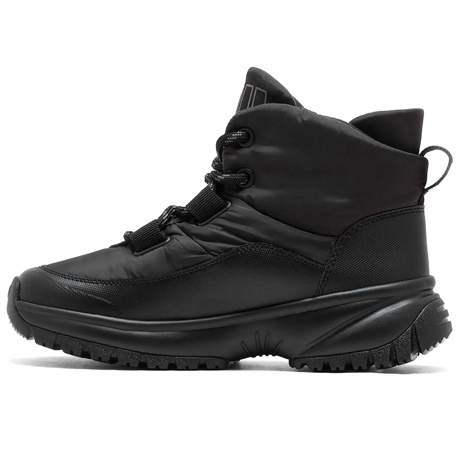Yose Puffer Lace Textile Synthetic Women's Ankle Boots